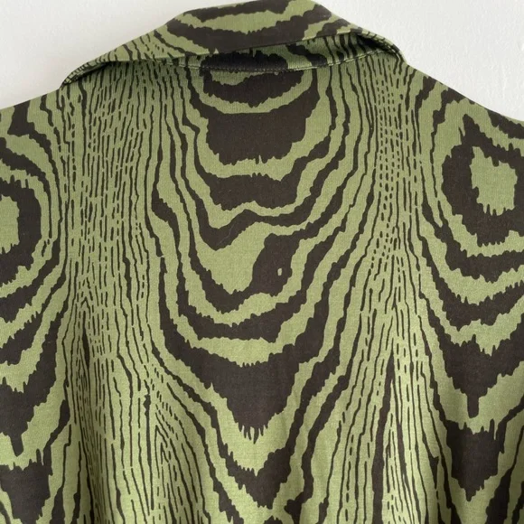 RARE DIANE VON FURSTENBERG Printed Silk Knee-Length Dress - Picture 4 of 4